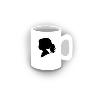 Coffee mug Personalized mug featuring children or child silhouette profile for Family sentimental Gift or Grandparents image 7