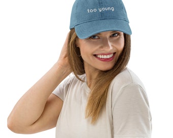 Too Young Denim Hat