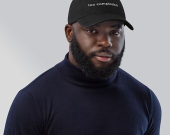 Too Complicated Denim Hat
