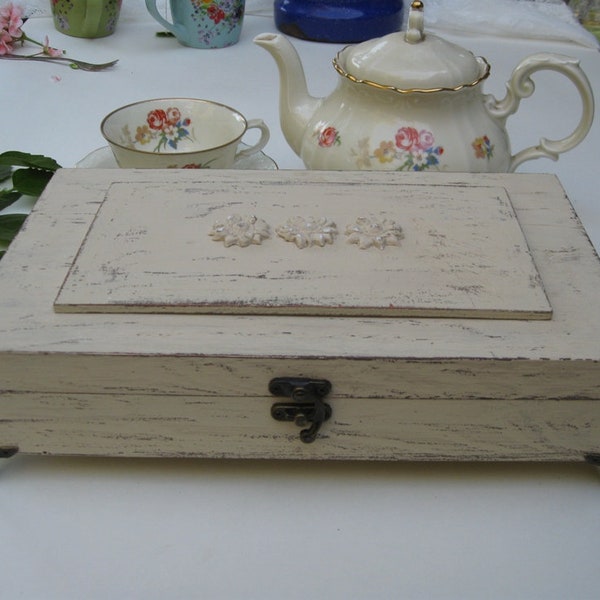 Wooden Tea Box - Etsy