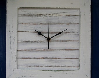 Cream Shabby Chic Wall Clock