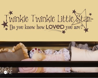 Funkelnder Stern Kinderzimmer Wandtattoo: Baby Zimmer Dekor