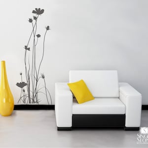 Daisy Flowers Wall Decal - Vinyl Wall Decals Stickers Art Custom Home Decor