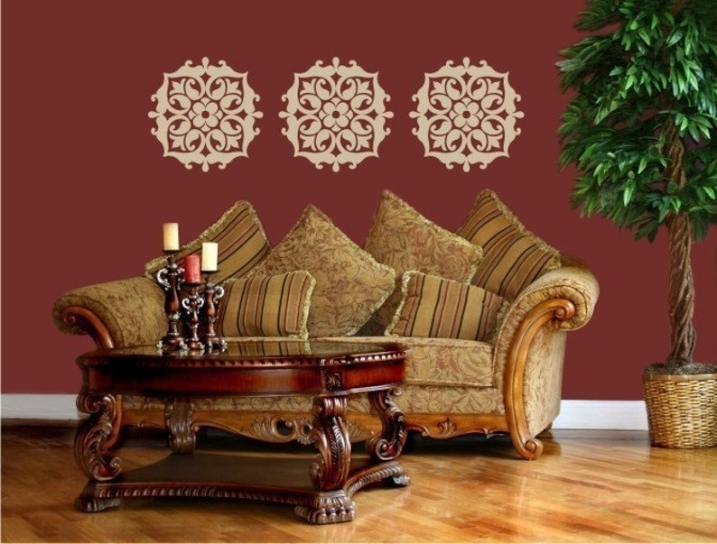 Iron Works Wall Decal Scroll Design 1 Vinyl Decals