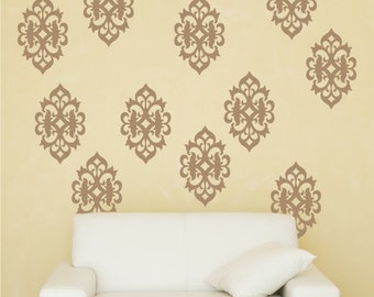 Ornate Wall Decal Pattern - Vinyl Stickers Art Custom Home Decor