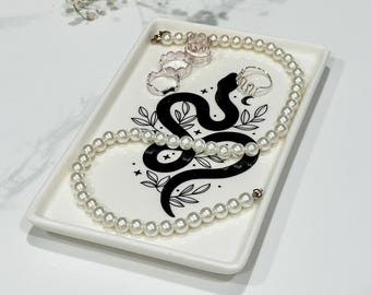 Handmade Ceramic Trays - Decorative Vanity Tray