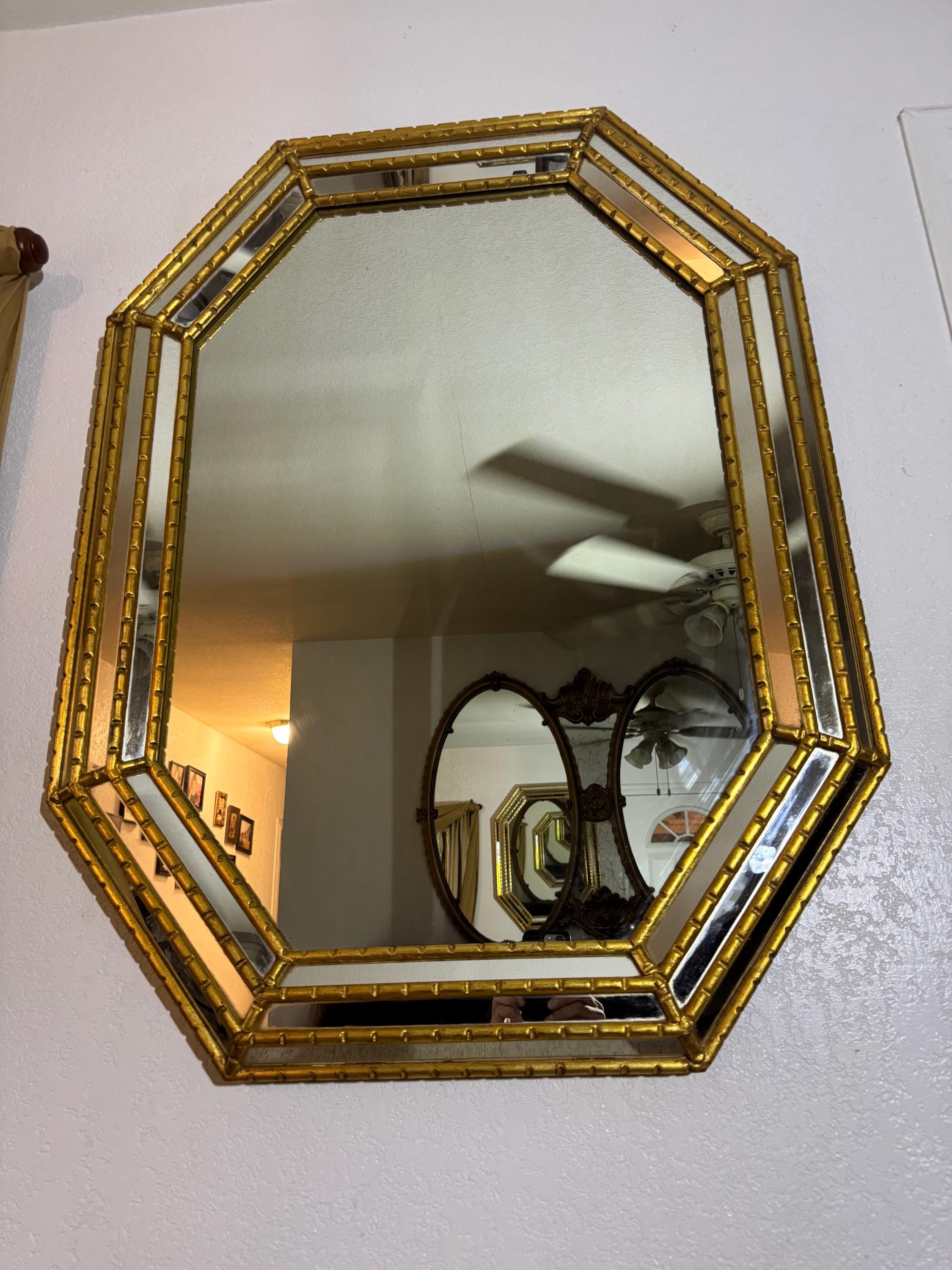 Ethan Allen Wall Mirror - Etsy