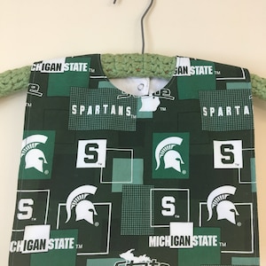 Bib for Baby or Toddler -  Michigan State University MSU Spartans