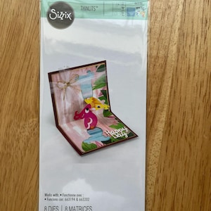 Mini biglietto 3D Love Birds Sizzix Thinlits Thin Metal Die Set 663199 NUOVO!