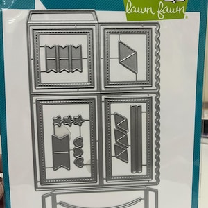 Lawn Rehkitz Ausgebogte Box Karte Pop-up Rasenschnitte Die Set Stirbt LF1376 NEU