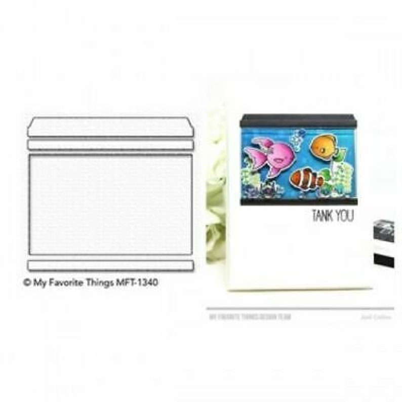 Aquarium Die - My Favorite Things MFT 1340 - Etsy