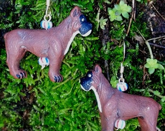 Boxer Dog Earrings, Pet Earrings, Dog Earrings, Dog Jewelry, Boxer Dog Jewelry, Dog Breed Jewelry