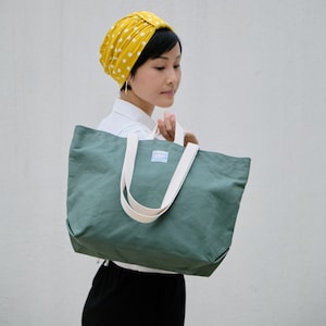 Green Hobo Wickeltasche, vegane Tragetasche für Frauen, Reise-Umhängetasche, Umhängetasche aus Segeltuch, wasserabweisend - Nr.202 Victoria