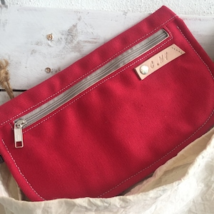 Presente para sua bolsa personalizada, presente de dama de honra de casamento, bolsa de viagem cosmética com zíper, conjunto de bolsa D