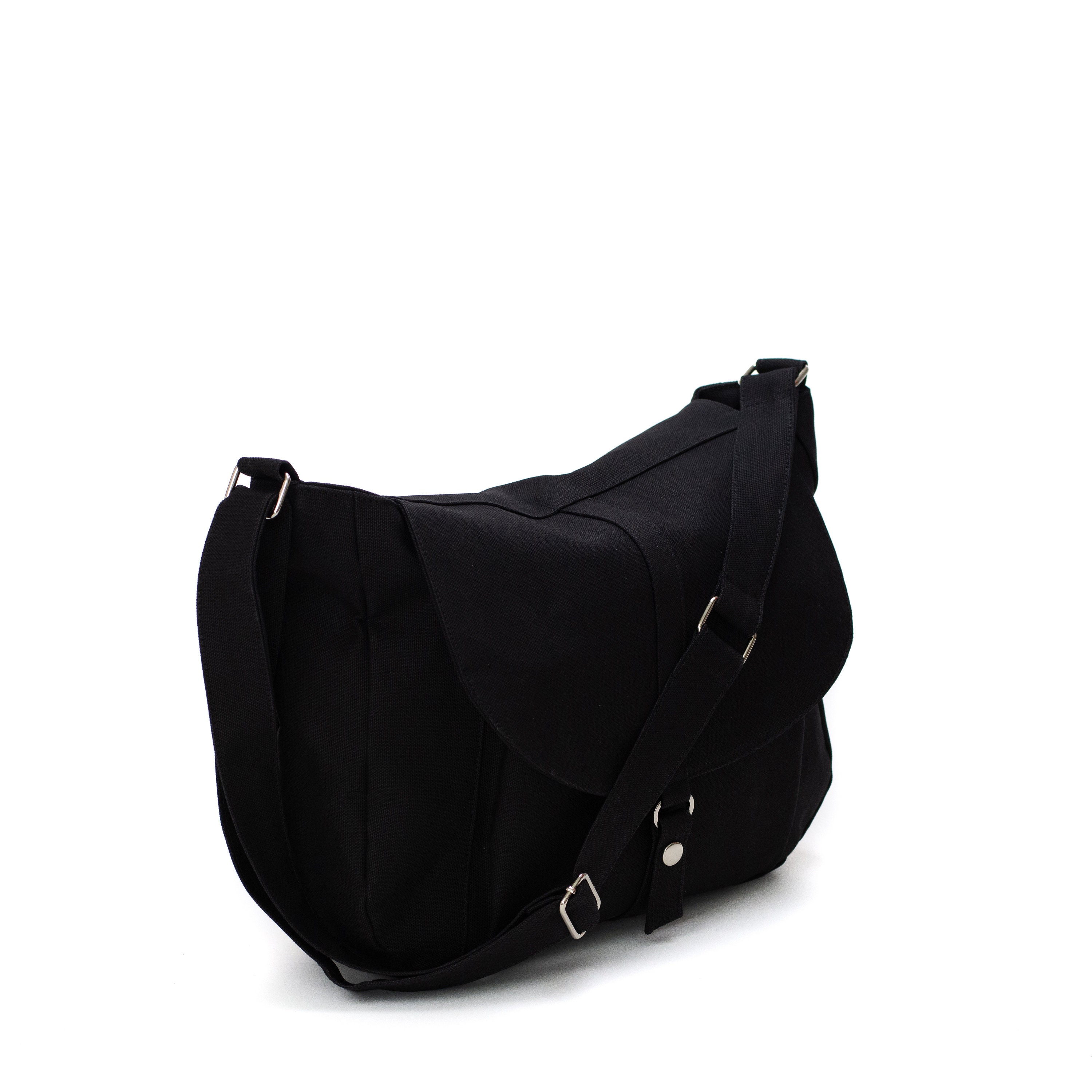 Kavoc Casual Canvas Messenger Bags Women Large Capacity Shoulder Handbag (Black) Yellow 310*280*80(Mm)