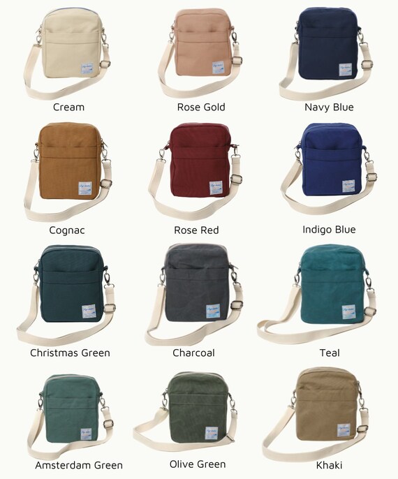 Small travel messenger bag discount