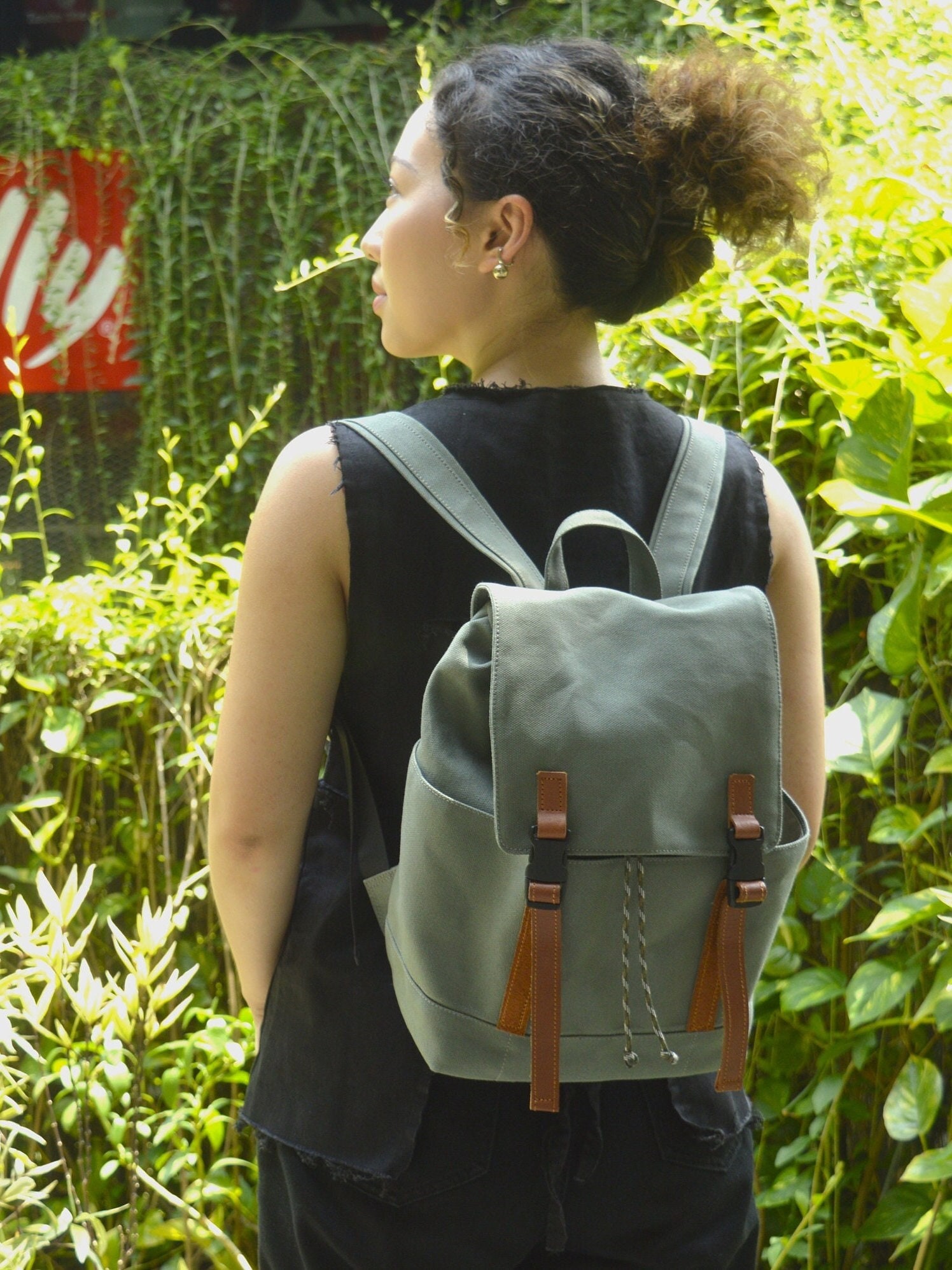 Laptop Backpack for Women With Water Bottle Holder Etsy Ireland