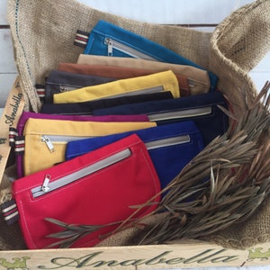 Presente para sua bolsa personalizada, presente de dama de honra de casamento, bolsa de viagem cosmética com zíper, conjunto de bolsa D