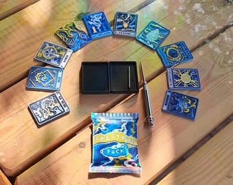 Juguete magnético antiestrés - Juego de tarjetas Balatro Spectral con herramienta de palanca