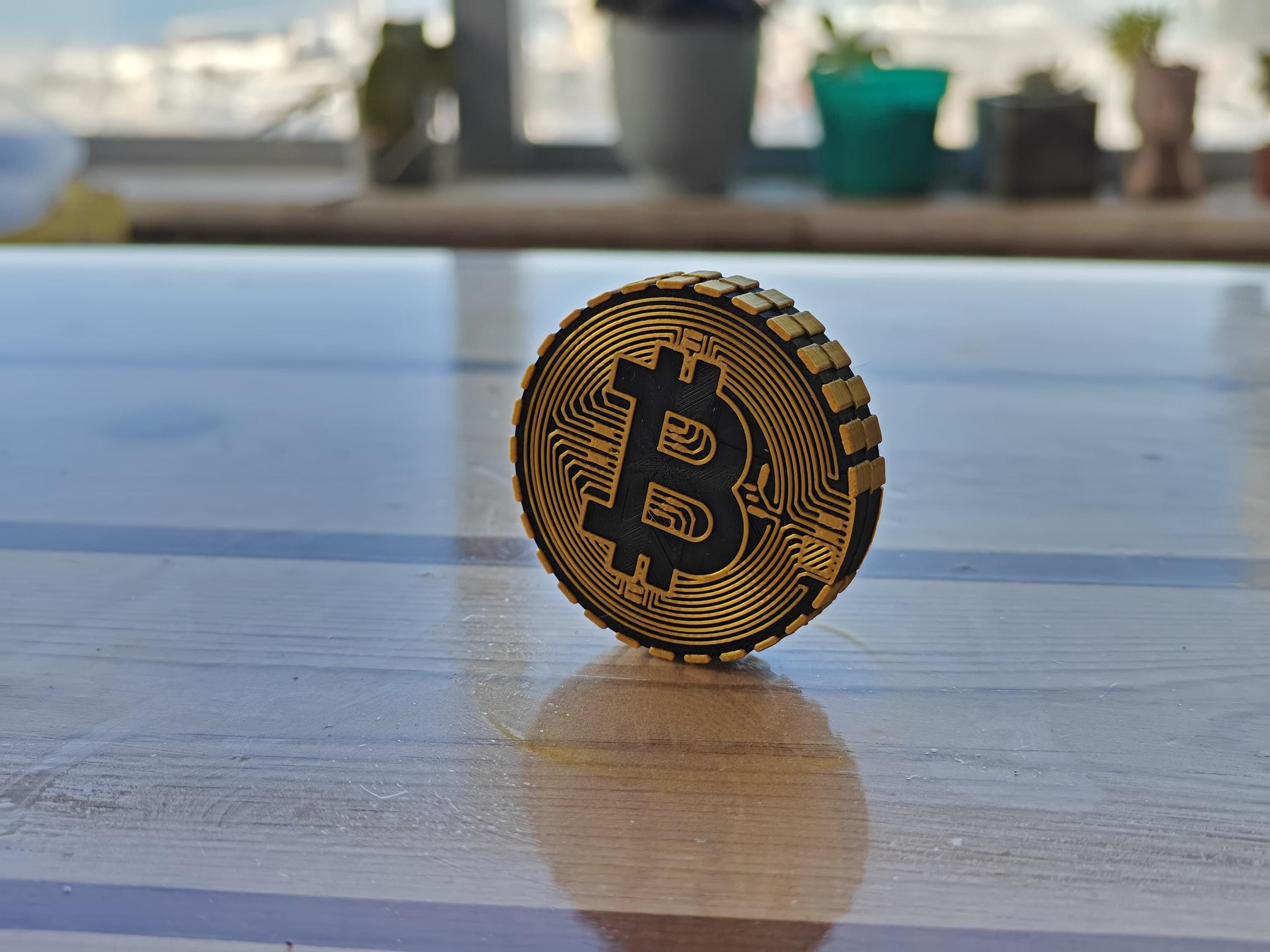 3d Printed Bitcoin - Etsy New Zealand