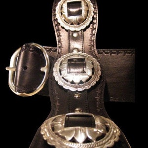 Iron Horse Guitar Strap in Black as worn by Lemmy, from the ORIGINAL maker