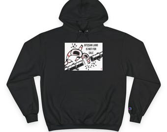 Gitxsan Land is Not for Sale Champion Hoodie | No to PRGT
