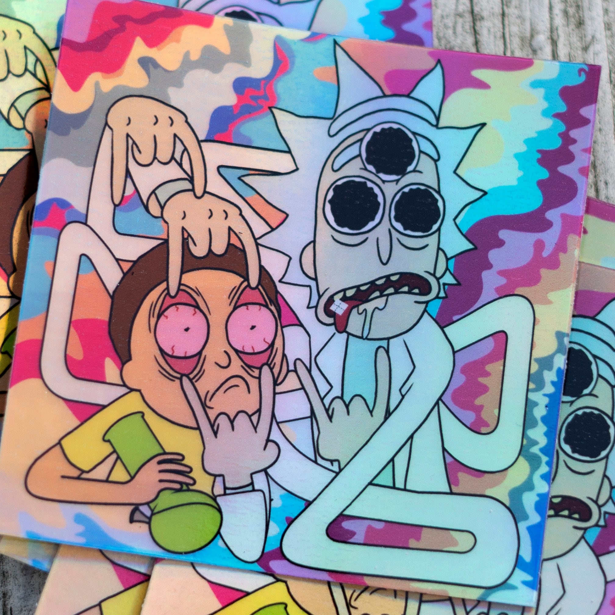 廃盤　大判　ディスプレイ　rick and morty ポスター Stoner Rick and Morty - Etsy