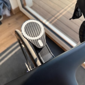 iPhone MagSafe Turbo Trainer mount - adapter for Garmin and Wahoo mounts | Zwift Rouvy
