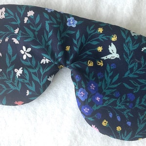 Mulberry Silk Backed Sleep Mask Eye Mask Travel Mask Eye Pillow Eye Shade