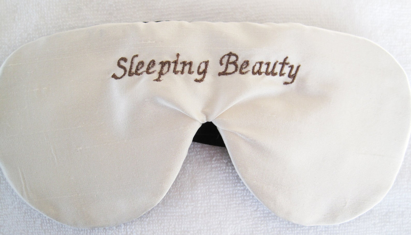 Luxury Silk Personalized Sleep Mask Eye Mask Fully Adjustable Etsy