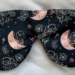 Certified Organic Cotton Sleep Eye Mask Meditation Mask Fully Adjustable image 3