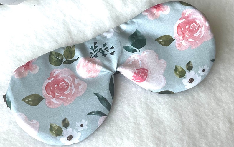 Mulberry Silk Backed Sleep Mask Eye Mask Travel Mask Eye Pillow Eye Shade image 2