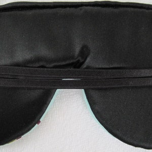 Mulberry Silk Backed Sleep Mask Eye Mask Travel Mask Eye Pillow Eye Shade image 4