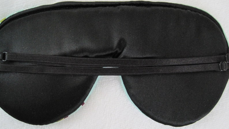 Mulberry Silk Backed Sleep Mask Eye Mask Travel Mask Eye Pillow Eye Shade image 4