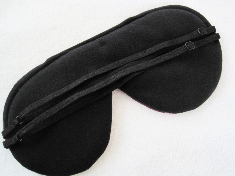 Certified Organic Cotton Sleep Eye Mask Meditation Mask Fully Adjustable image 4