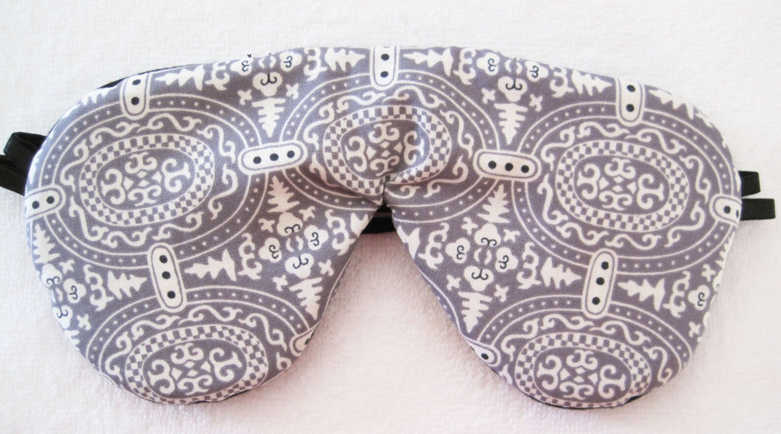 Certified ALL ORGANIC COTTON Sleep Mask Eye Mask Adjustable Etsy