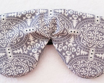 Certified ALL ORGANIC COTTON Sleep Mask Eye Mask Adjustable