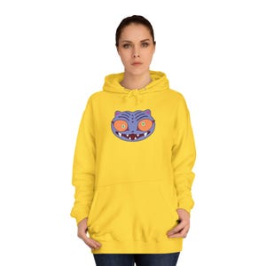 Derpy the Tiger Unisex College Hoodie Cozy Sweatshirt Zoey HUNTR/X KPop Demon Hunters-Inspired Cosplay