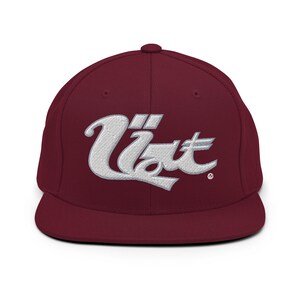 Streetstyle Cap Embroidered Snapback Hat