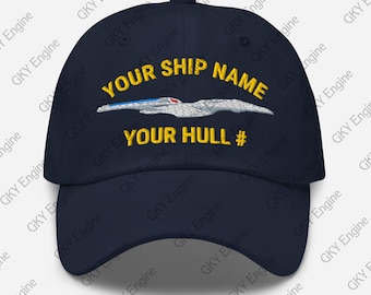 Personalized Sovereign Class Starship Dad Hat