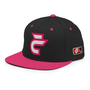 Urchins Cap (Pink) Embroidered Snapback Hat