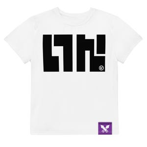Youth SquidForce White Tee! Splatoon-Inspired T-Shirt Great for Cosplay or School!