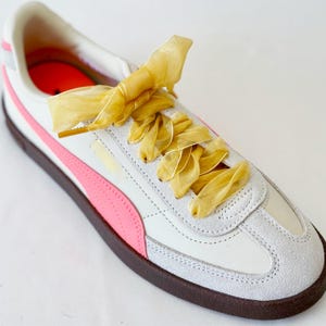 Satin Shoe laces Shoe Strings for Sneakers Laces for Shoes Cute Shoe laces, Fashion Shoe accessories Ribbon shoe laces for wedding sneakers