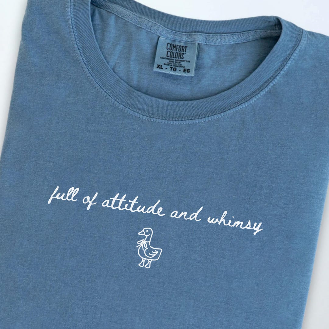 Whimsy Shirt Full of Attitude and Whimsy Shirt, Funny Sarcastic Shirt, Sassy ...