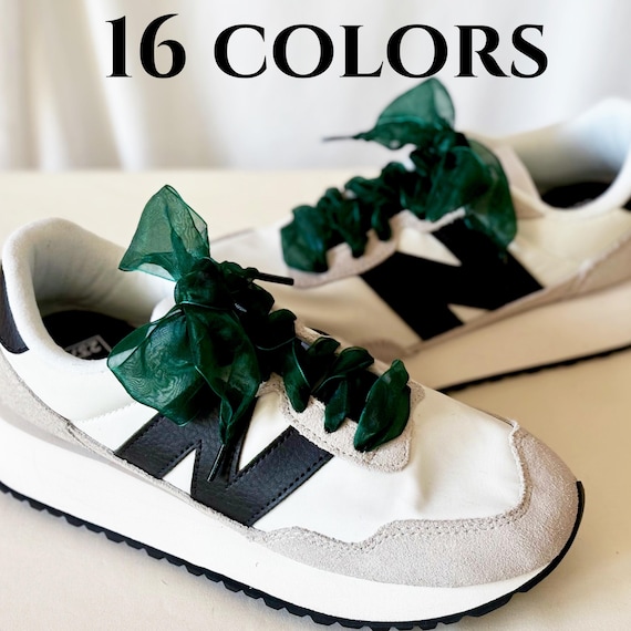 Satin Shoe laces Shoe Strings for Sneakers Laces for Shoes Cute Shoe laces, Fashion Shoe accessories Ribbon shoe laces for wedding sneakers