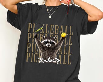 Personalized Pickleball Shirt for Women, Funny Pickleball Shirt, Pickleballer shirt, Pickleball Humor Tee, Comfort Colors Pickleball