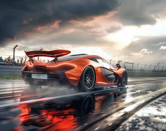 Imagem do pôster do McLaren P1