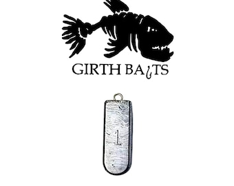 1lb Rock Cod Sinker Lead Fishing weight (choose quantity)
