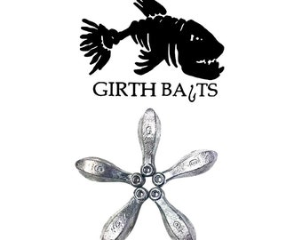 9oz Bank Sinker (100 Pack) Lead Fishing weight Free Shipping Made in the USA