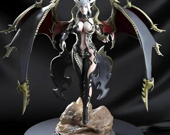 Queen of the Succubus (V 1) to 3D print - FDM or SLA